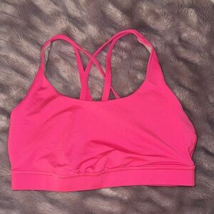 Lululemon Athletica Vibrant Pink Sports Bra